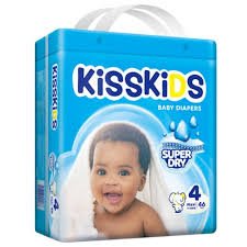 KISSKIDS Super Dry Baby Diaper ECO (L46)