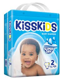 KISSKIDS Super Dry Baby Diaper ECO(L48)