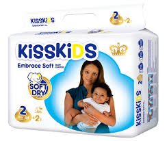 KISSKIDS Super Dry Baby Diaper ECO(S56)