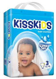 KISSKIDS Super Dry Baby Diaper JUMBO (M96)