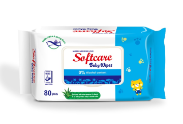 Softcare Baby Wipes X80