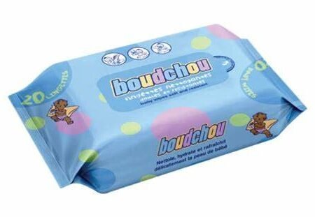 Boudchou Baby Wipes 120PCS