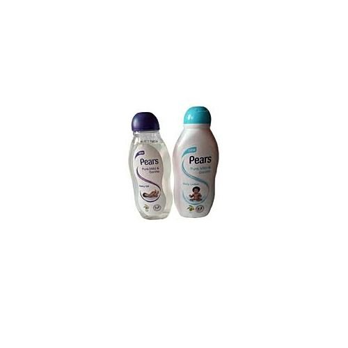 Pears 200ml Pears Baby Oil + 200ml Lotion - Good For All Skin