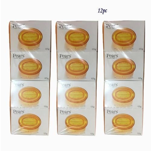 Pears Transparent Soap (pure & Gentle) X12