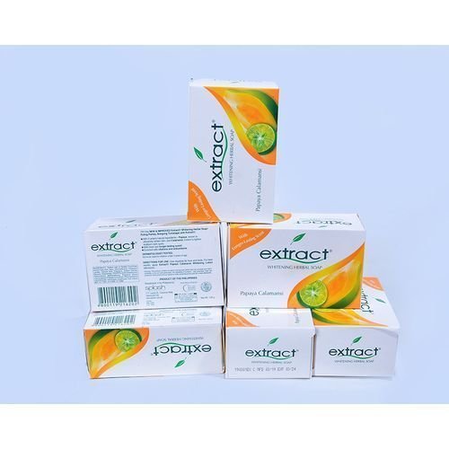 Extract Whitening Soap 125g X 6